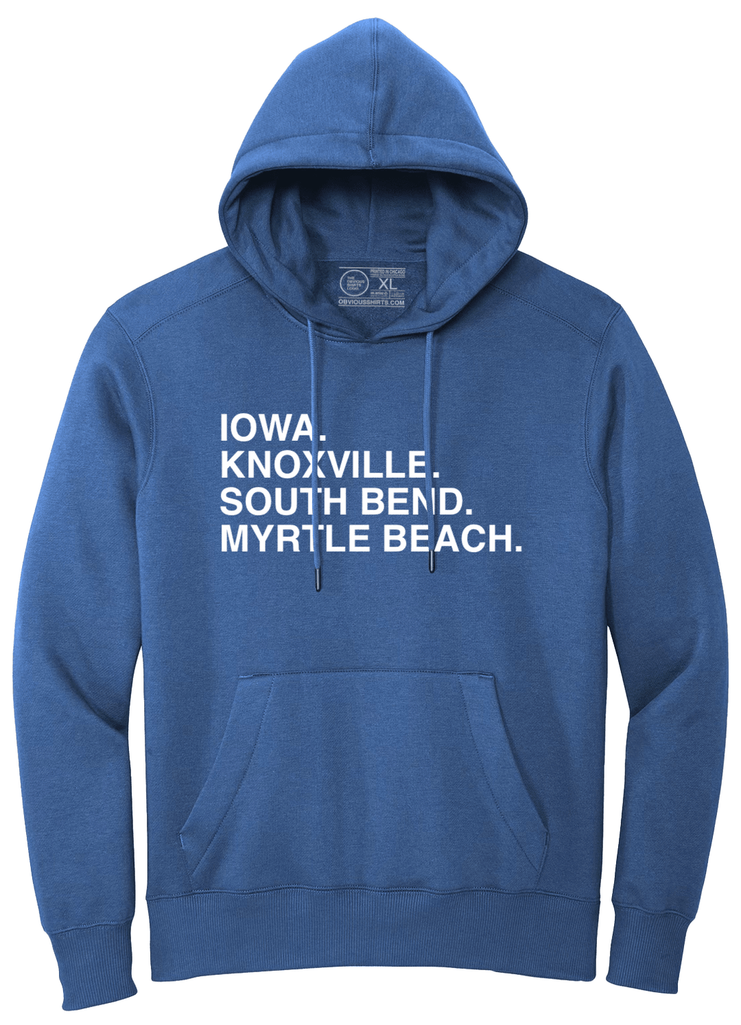 MINOR LEAGUE AFFILIATES (HOODED SWEATSHIRT) - OBVIOUS SHIRTS