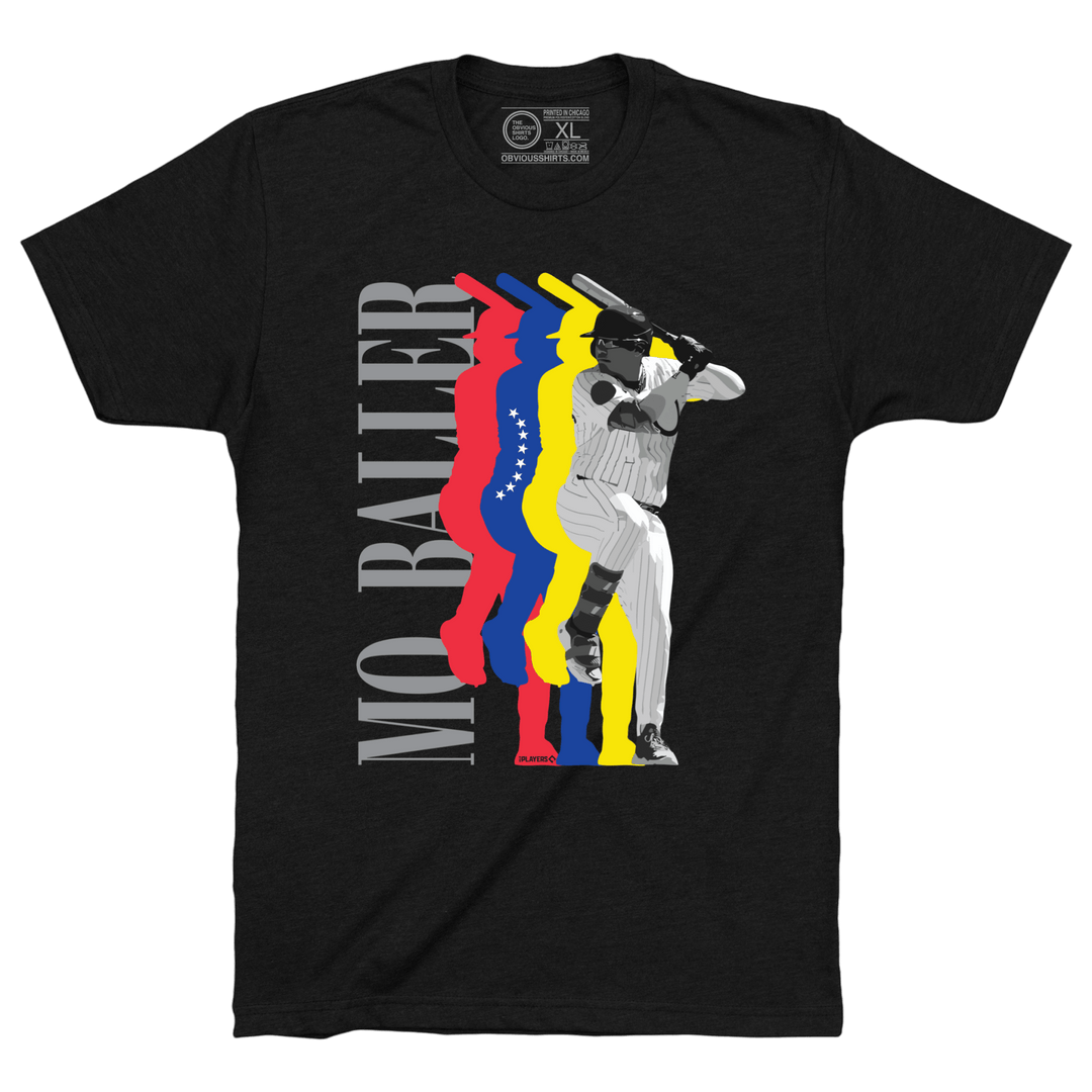 MO BALLER VENEZUELA FLAG (COMFORT COLORS) - OBVIOUS SHIRTS