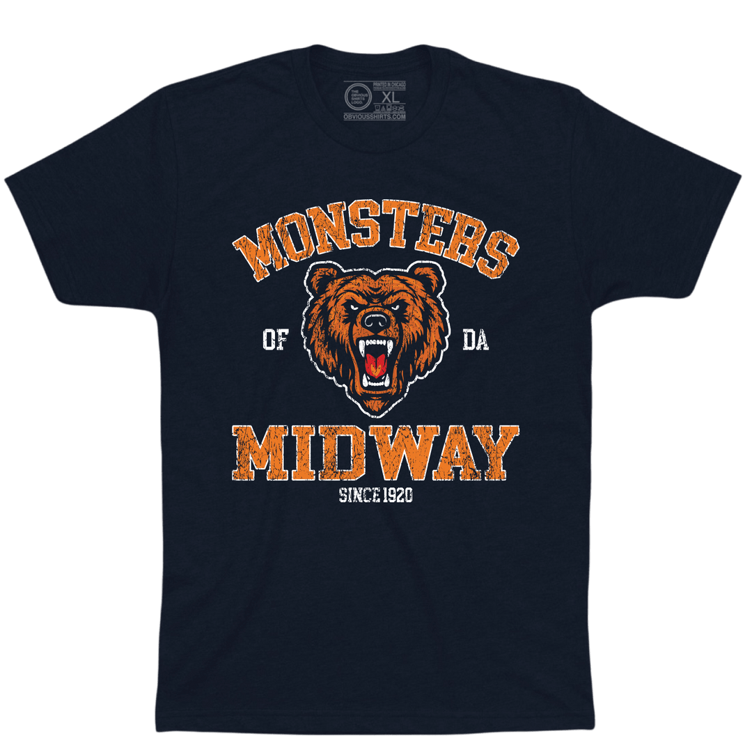 MONSTERS OF DA MIDWAY. - OBVIOUS SHIRTS