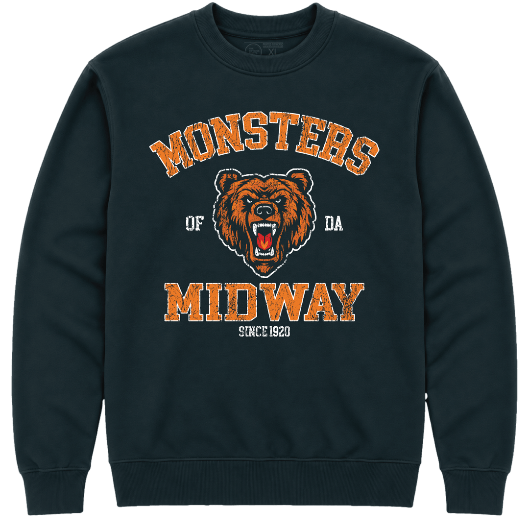 MONSTERS OF DA MIDWAY. (HEAVYWEIGHT FLEECE) - OBVIOUS SHIRTS