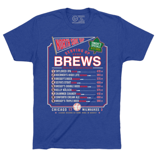 Additional view of North Side Tap - Serving Brews shirt by Obvious Shirts