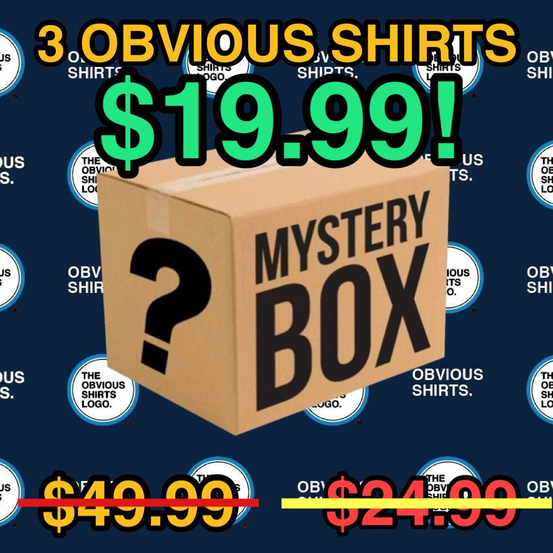 OBVIOUS SHIRTS MYSTERY BOX! - OBVIOUS SHIRTS
