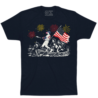 PCA Crossing the Delaware shirt featuring Pete Crow-Armstrong by Obvious Shirts