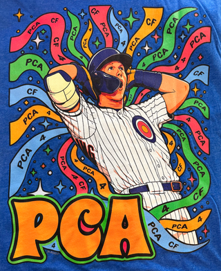 Additional view of PCA is a Vibe shirt featuring Pete Crow-Armstrong by Obvious Shirts
