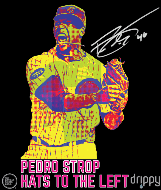 PEDRO STROP SIGNED 8x10 PHOTO. - OBVIOUS SHIRTS