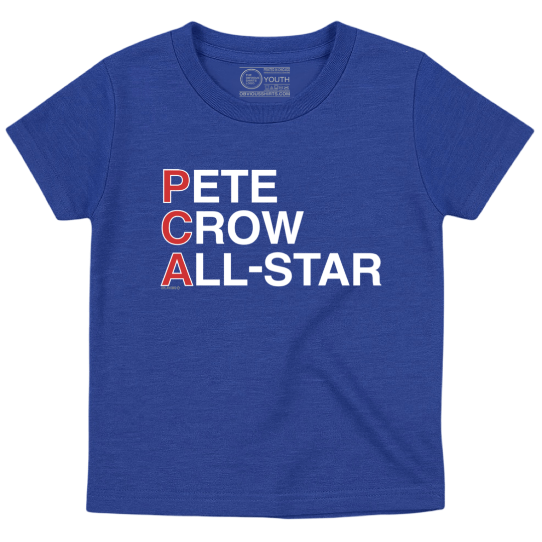PETE CROW ALL - STAR (YOUTH) - OBVIOUS SHIRTS