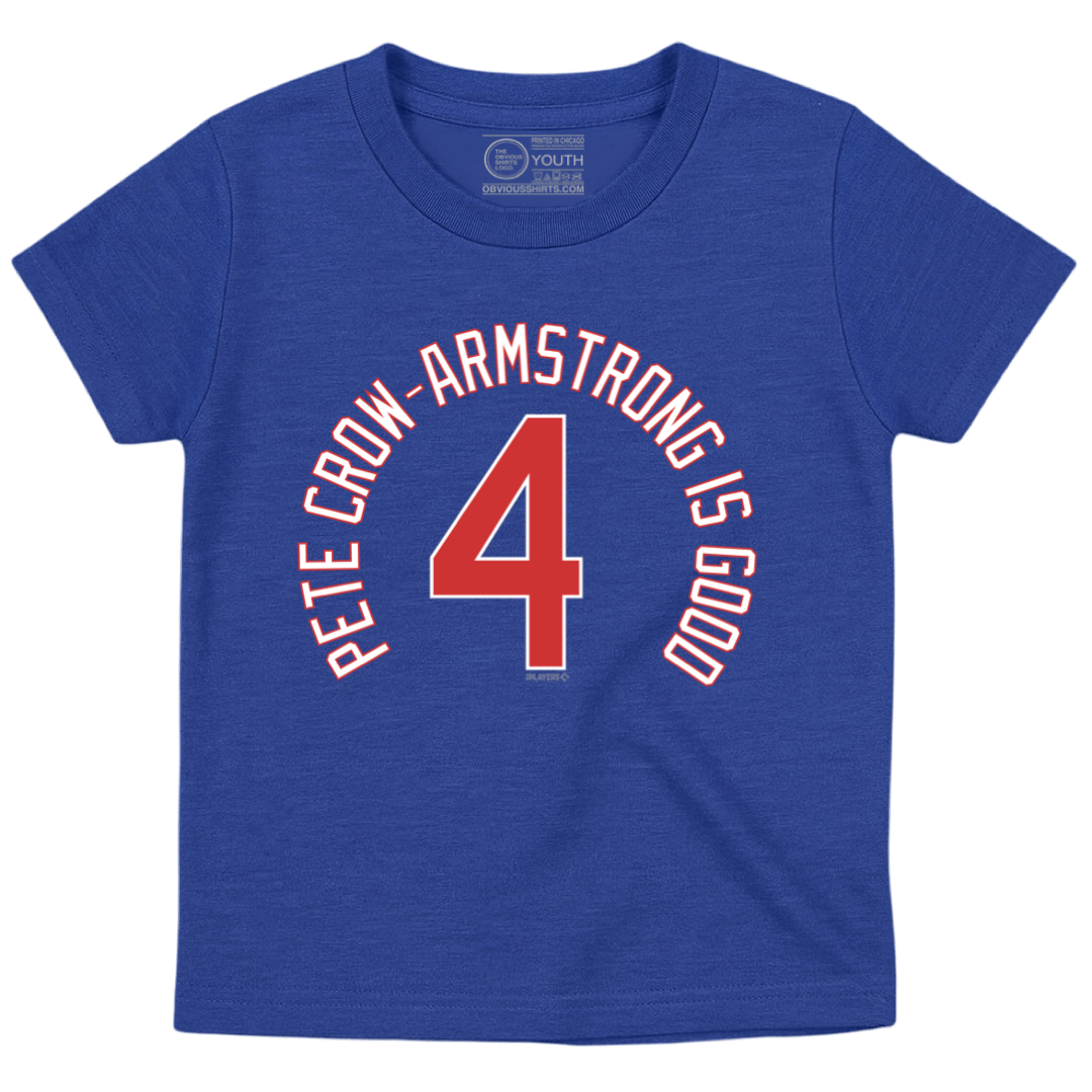PETE CROW - ARMSTRONG IS GOOD. (YOUTH) - OBVIOUS SHIRTS