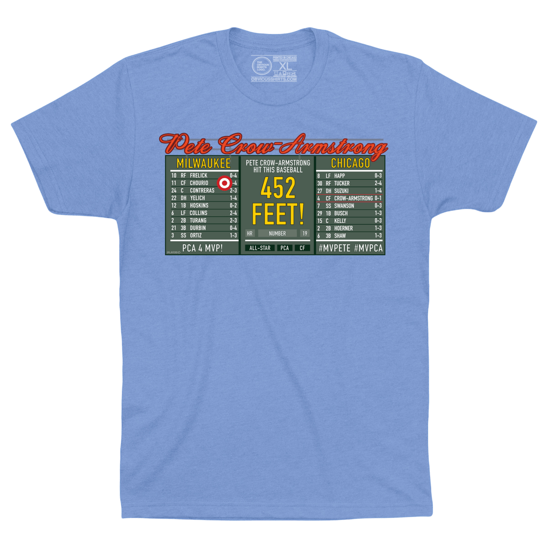 PETE CROW - SCOREBOARD. - OBVIOUS SHIRTS