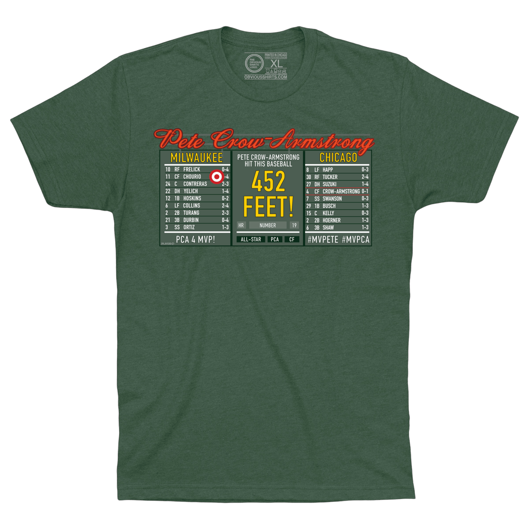PETE CROW - SCOREBOARD. - OBVIOUS SHIRTS