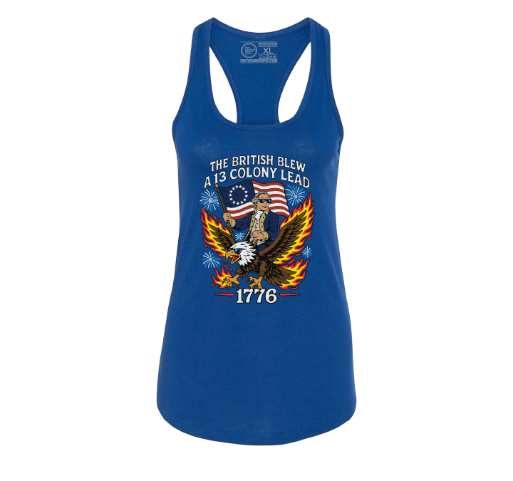 POSSIBLY THE GREATEST 4TH OF JULY TANK EVER. (WOMEN'S TANK) - OBVIOUS SHIRTS