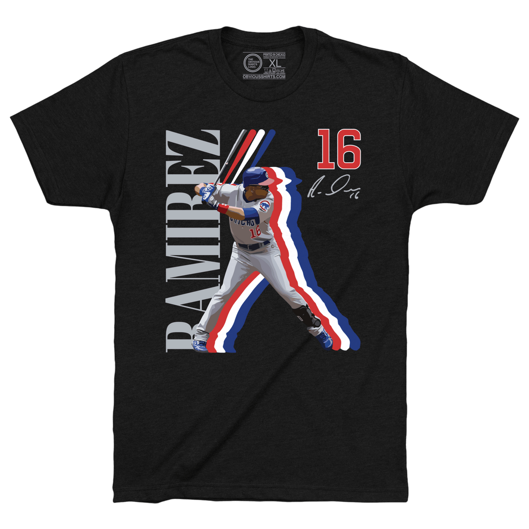 Ramirez 16 shirt featuring Aramis Ramirez by Obvious Shirts
