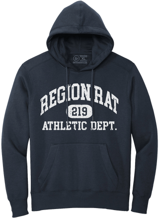REGION RAT ATHLETIC DEPT. (HOODED SWEATSHIRT) - OBVIOUS SHIRTS