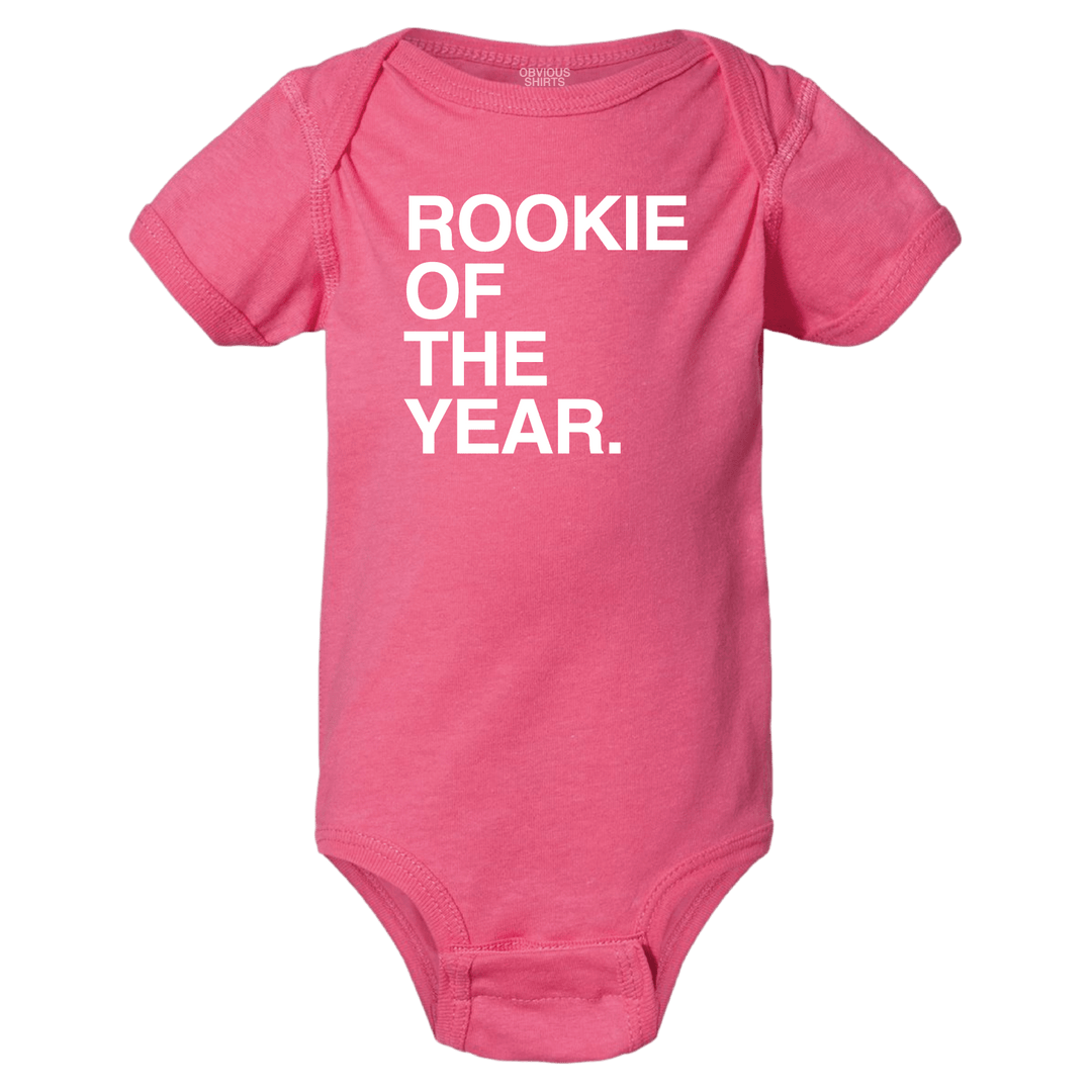ROOKIE OF THE YEAR. - OBVIOUS SHIRTS