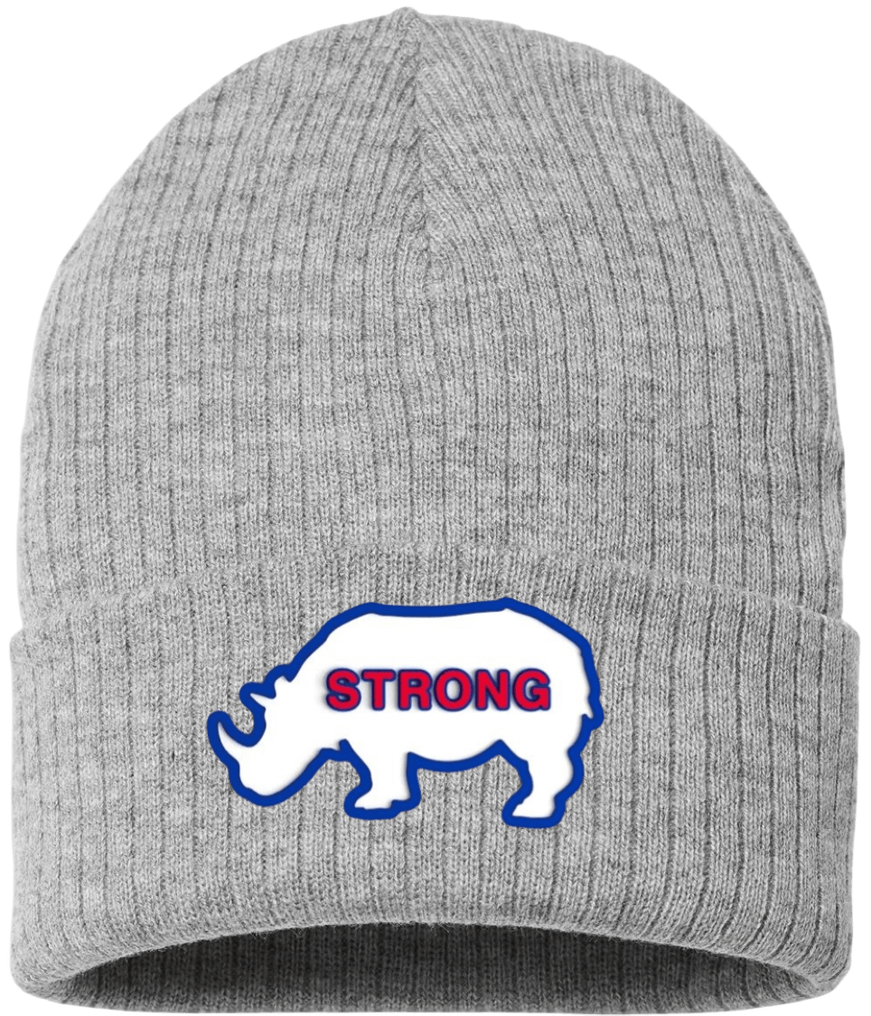 RYNO STRONG GREY BEANIE. - OBVIOUS SHIRTS