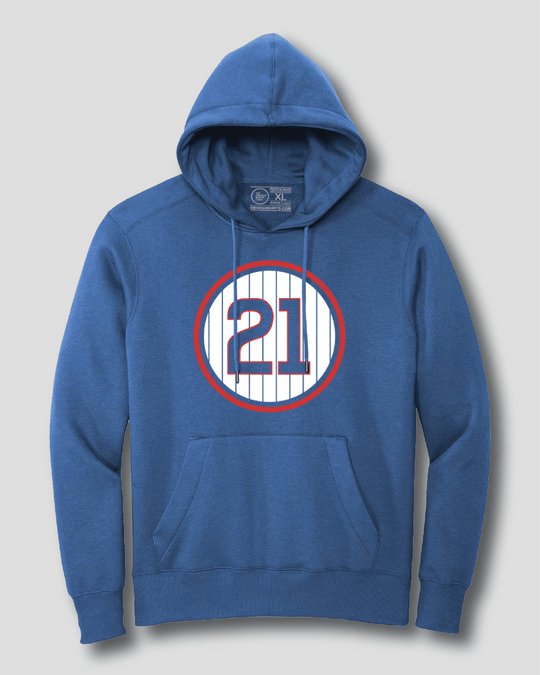 SAMMY SOSA #21. (HOODED SWEATSHIRT) - OBVIOUS SHIRTS