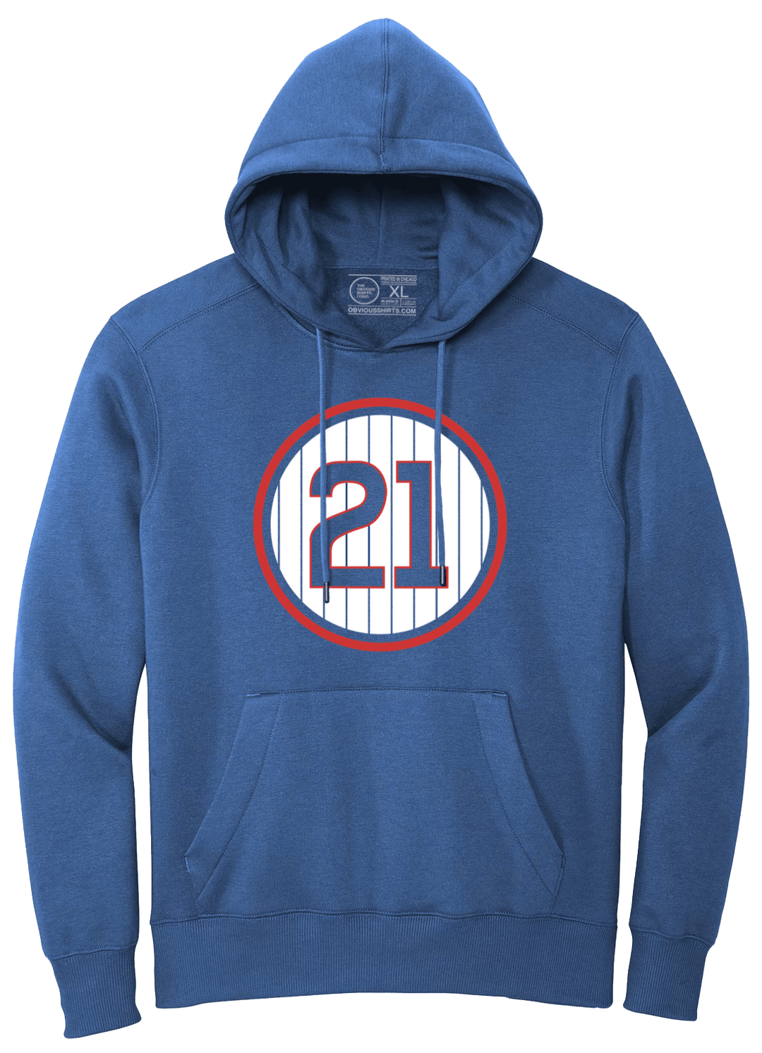 SAMMY SOSA #21. (HOODED SWEATSHIRT) - OBVIOUS SHIRTS