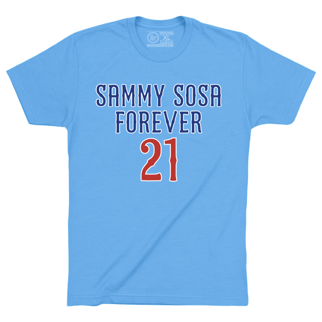 SAMMY SOSA FOREVER 21 (ELECTRIC BLUES) - OBVIOUS SHIRTS
