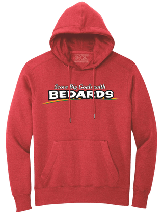 Score Big Goals with Bedards. (Hooded Sweatshirt) featuring Connor Bedard by Obvious Shirts