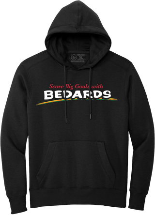 Additional view of Score Big Goals with Bedards. (Hooded Sweatshirt) featuring Connor Bedard by Obvious Shirts
