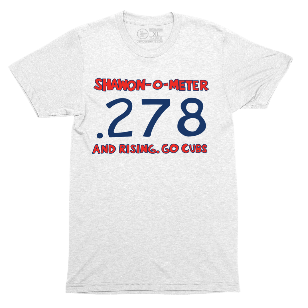 SHAWON - O - METER (WHITE) - OBVIOUS SHIRTS