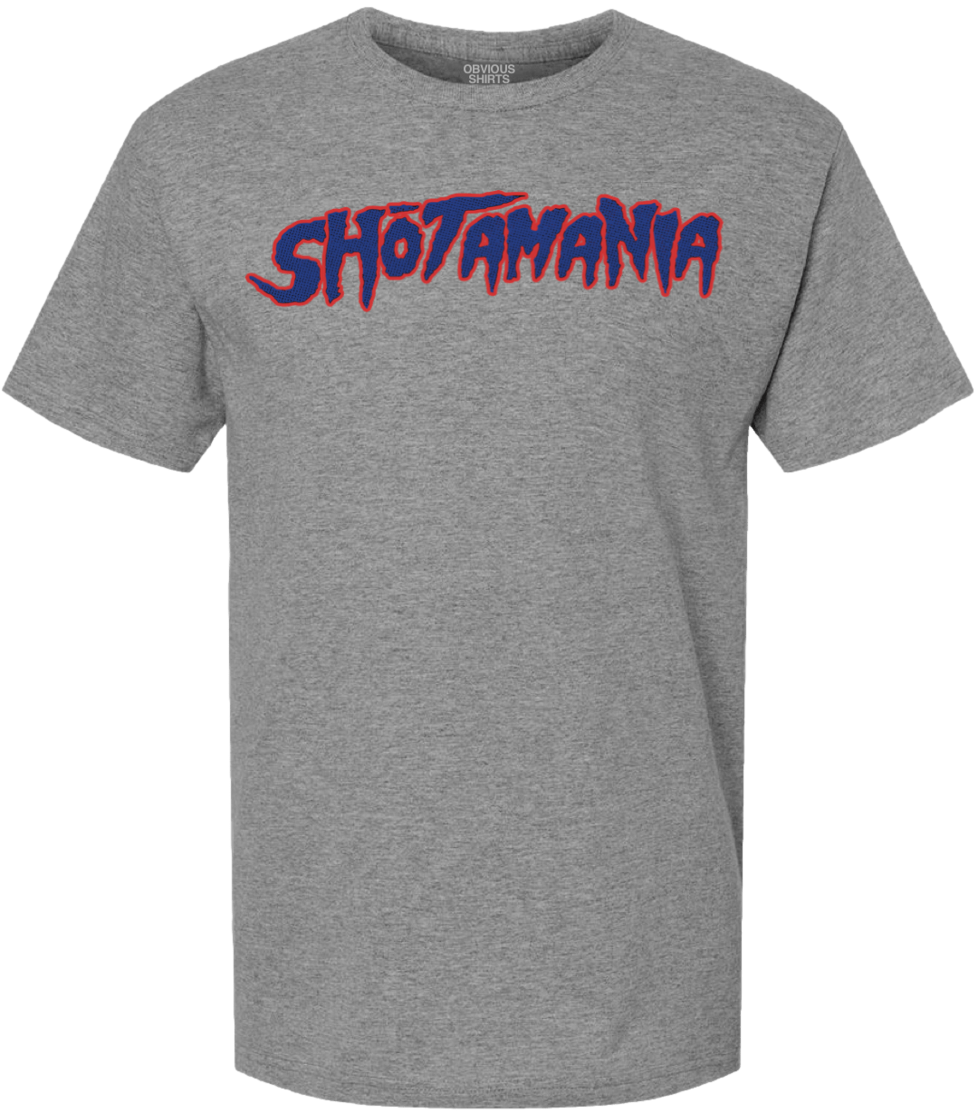 SHOTAMANIA (GREY) - OBVIOUS SHIRTS