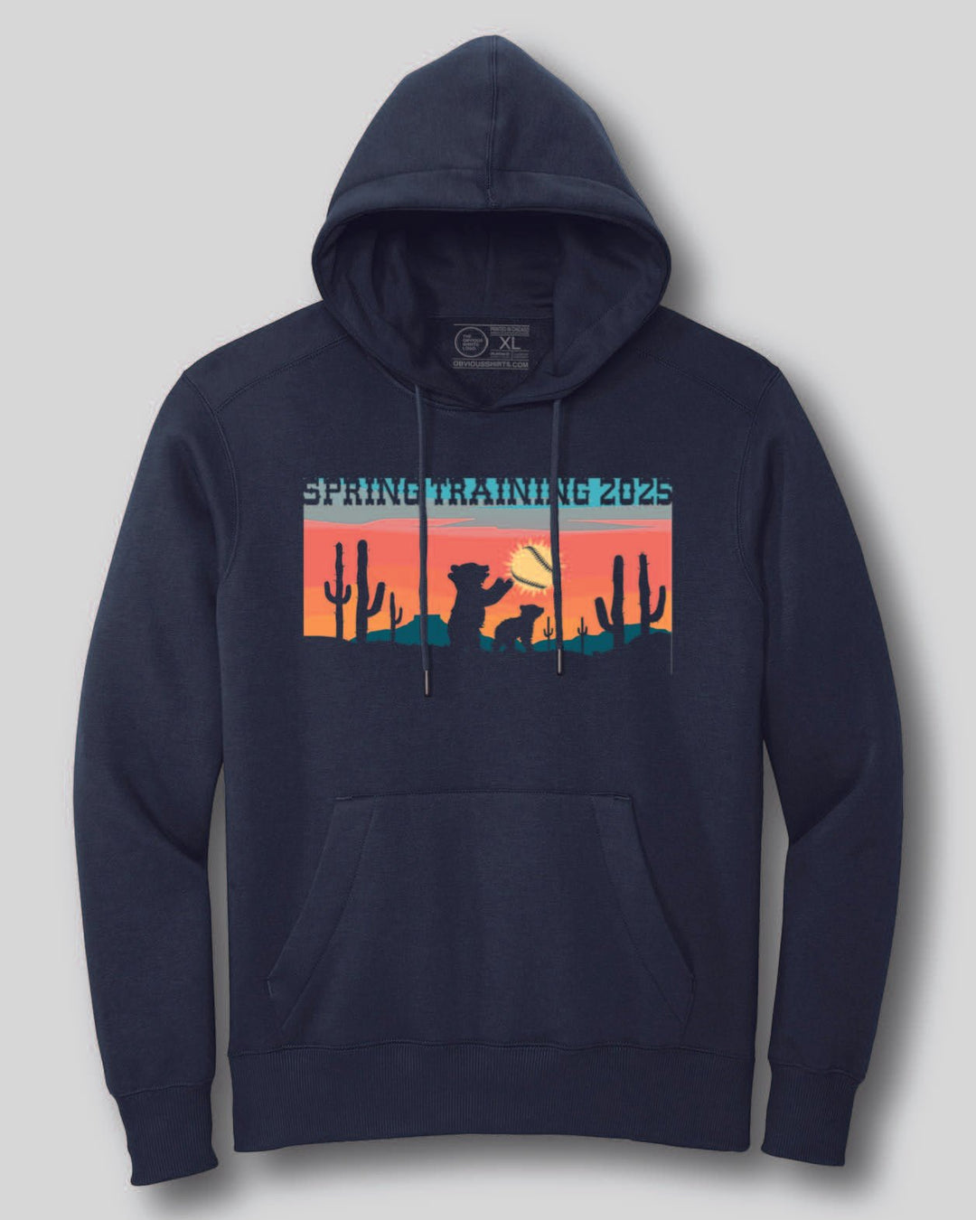 SPRING TRAINING 2025 (HOODED SWEATSHIRT) - OBVIOUS SHIRTS