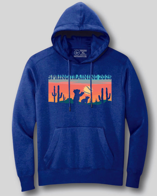 SPRING TRAINING 2025 (HOODED SWEATSHIRT) - OBVIOUS SHIRTS