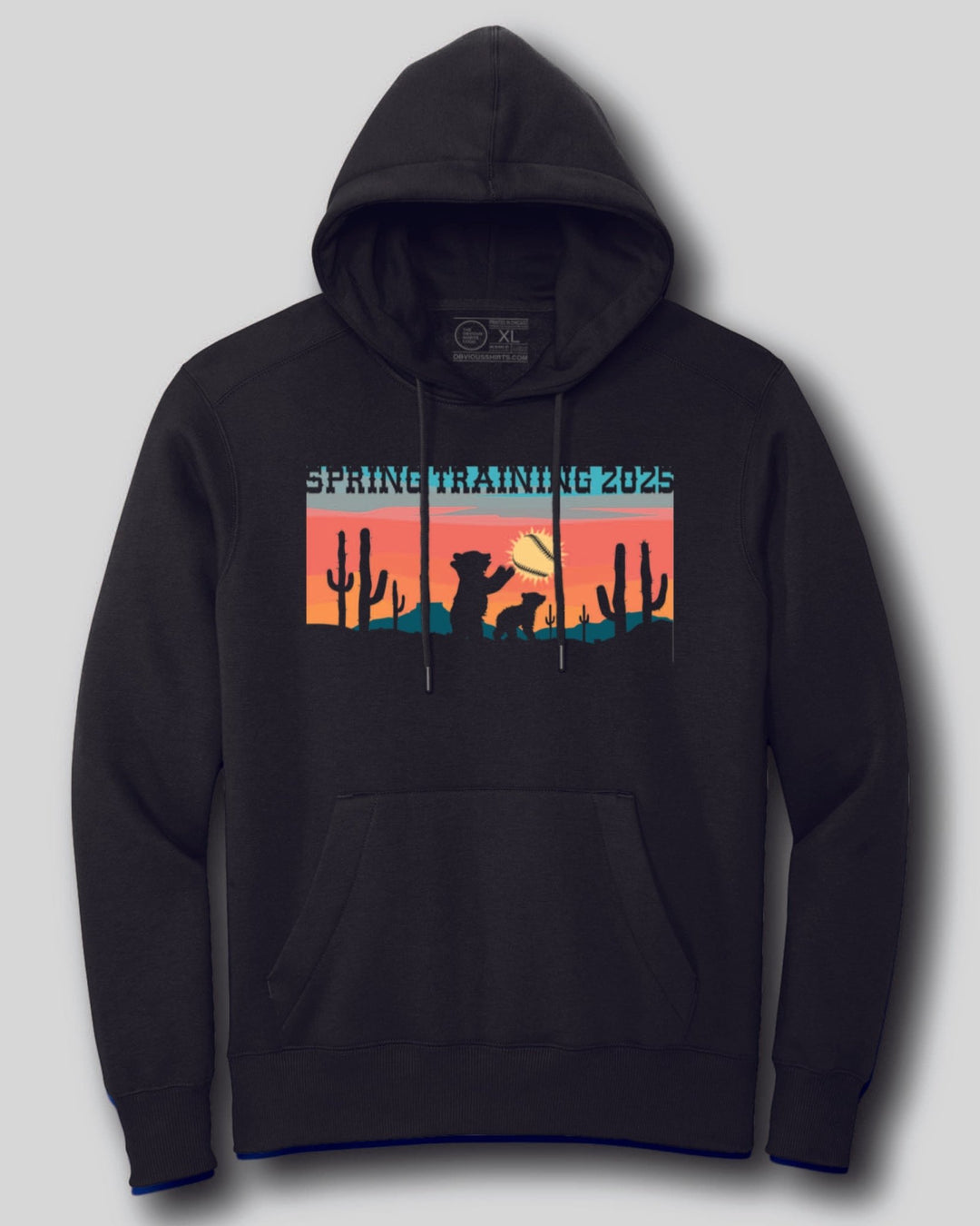 SPRING TRAINING 2025 (HOODED SWEATSHIRT) - OBVIOUS SHIRTS