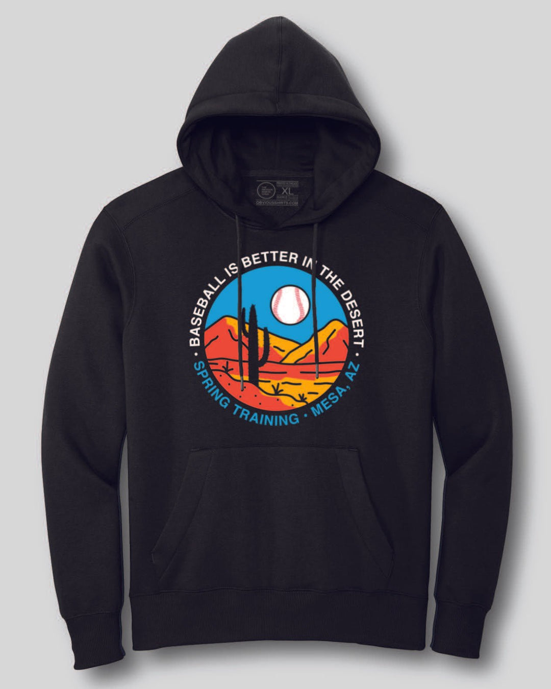 SPRING TRAINING LOGO (HOODED SWEATSHIRT) - OBVIOUS SHIRTS