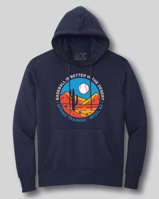 SPRING TRAINING LOGO (HOODED SWEATSHIRT) - OBVIOUS SHIRTS