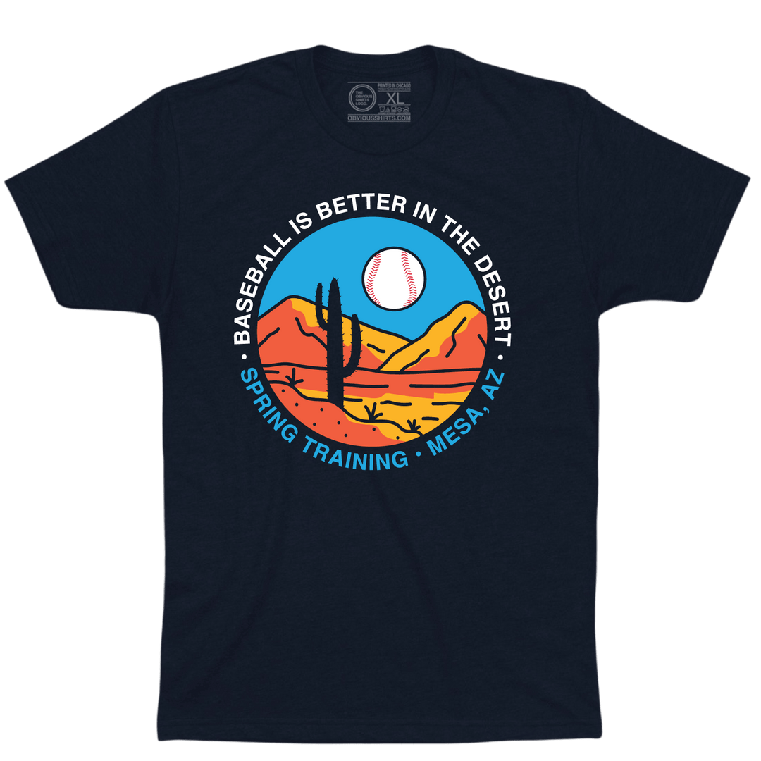SPRING TRAINING LOGO TEE - OBVIOUS SHIRTS
