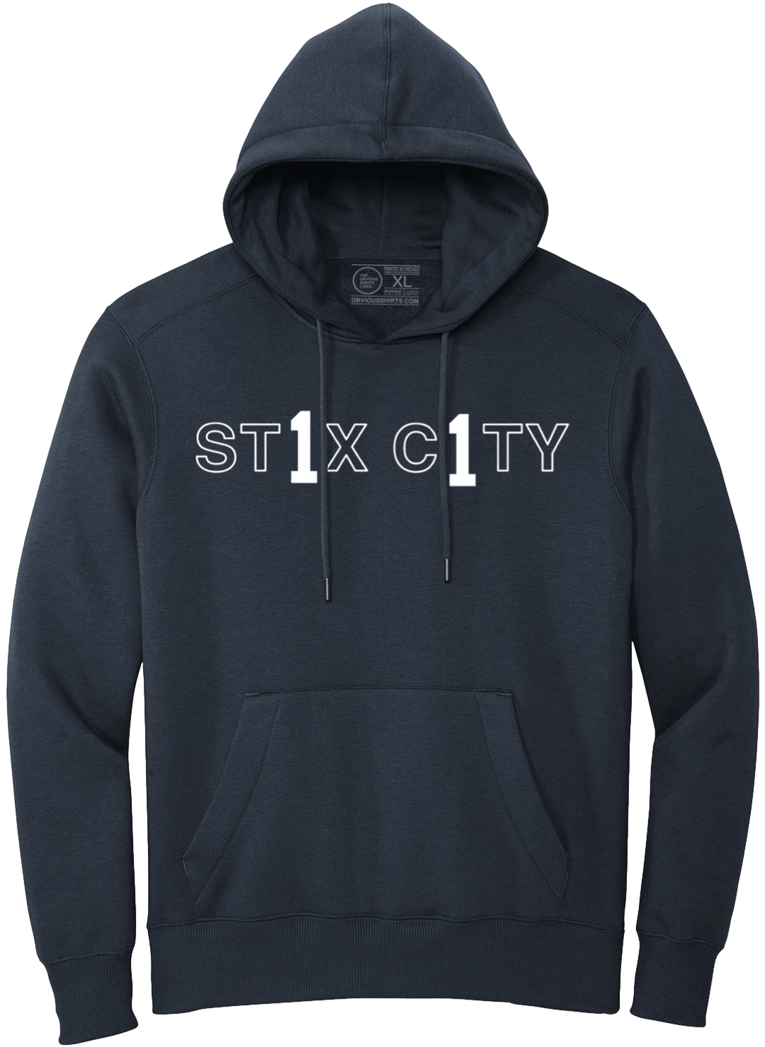 ST1X C1TY. (HOODED SWEATSHIRT) - OBVIOUS SHIRTS