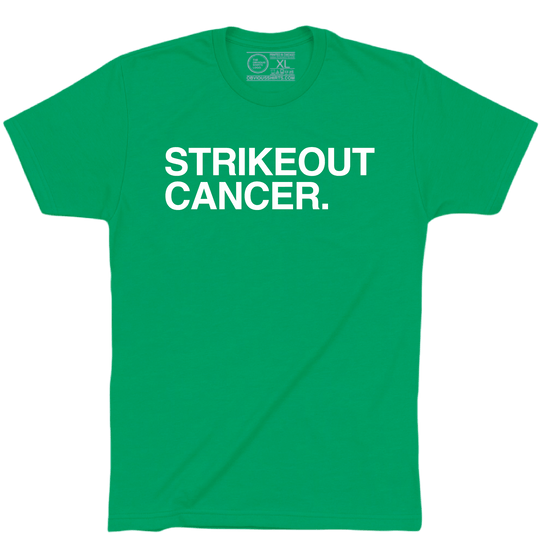 STRIKEOUT CANCER. (100% DONATED) - OBVIOUS SHIRTS