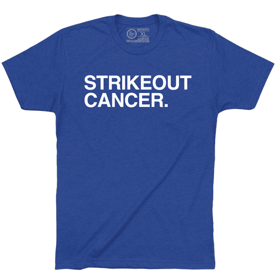 STRIKEOUT CANCER. (100% DONATED) - OBVIOUS SHIRTS