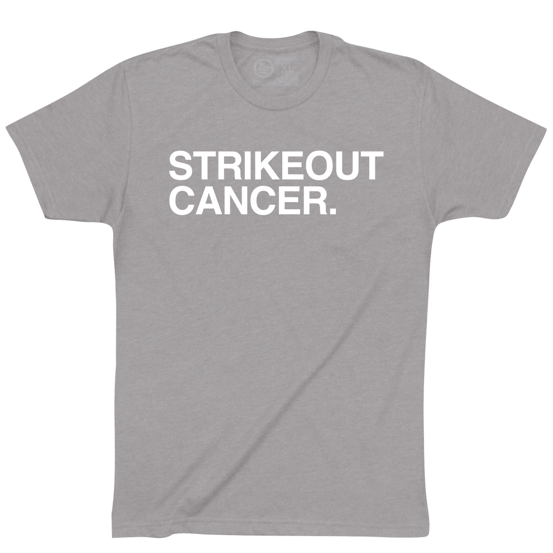 STRIKEOUT CANCER. (100% DONATED) - OBVIOUS SHIRTS