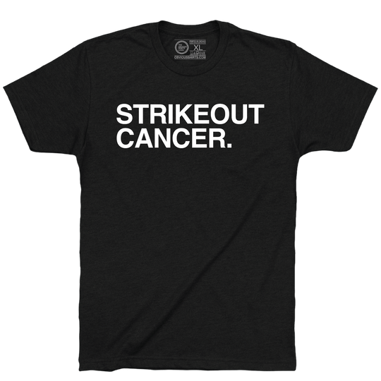 STRIKEOUT CANCER. (100% DONATED) - OBVIOUS SHIRTS