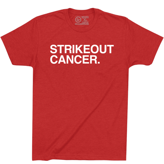 STRIKEOUT CANCER. (100% DONATED) - OBVIOUS SHIRTS