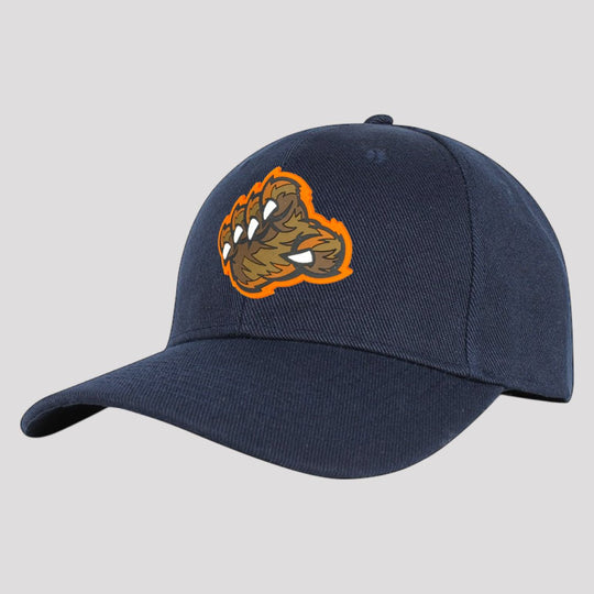 THE BEAR CLAW NAVY DAD HAT. - OBVIOUS SHIRTS