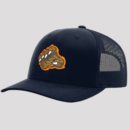 THE BEAR CLAW SNAPBACK HAT (NAVY/NAVY) - OBVIOUS SHIRTS