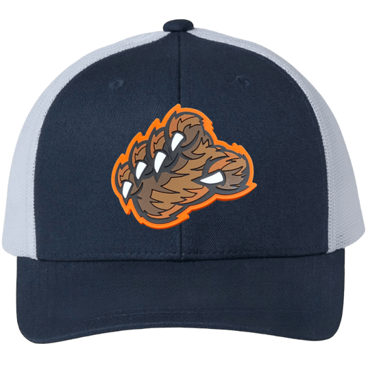 THE BEAR CLAW SNAPBACK HAT (NAVY/WHITE) - OBVIOUS SHIRTS