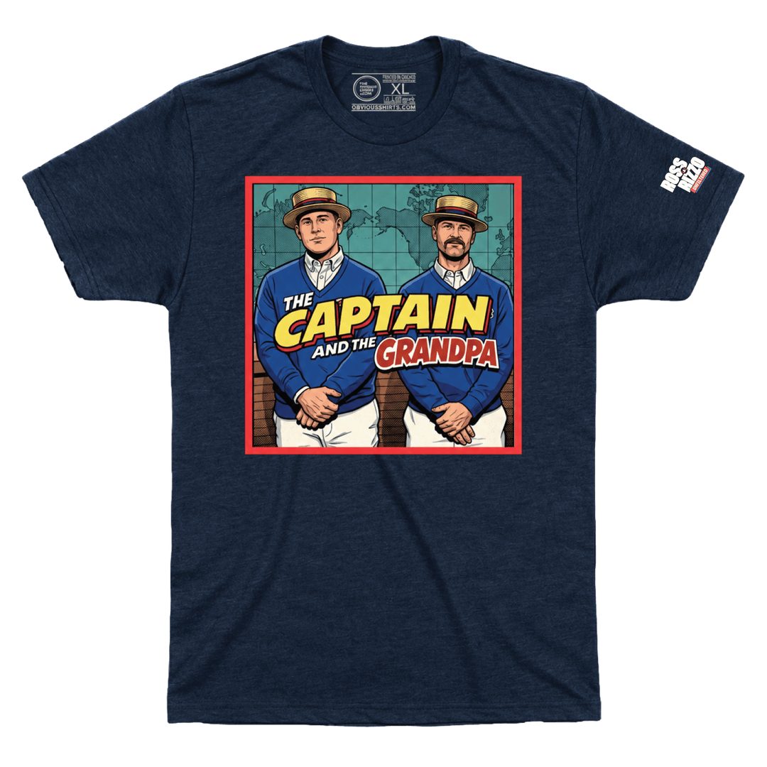 THE CAPTAIN AND THE GRANDPA - OBVIOUS SHIRTS