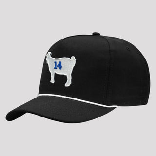 THE GOAT SNAPBACK HAT. (BLACK) - OBVIOUS SHIRTS