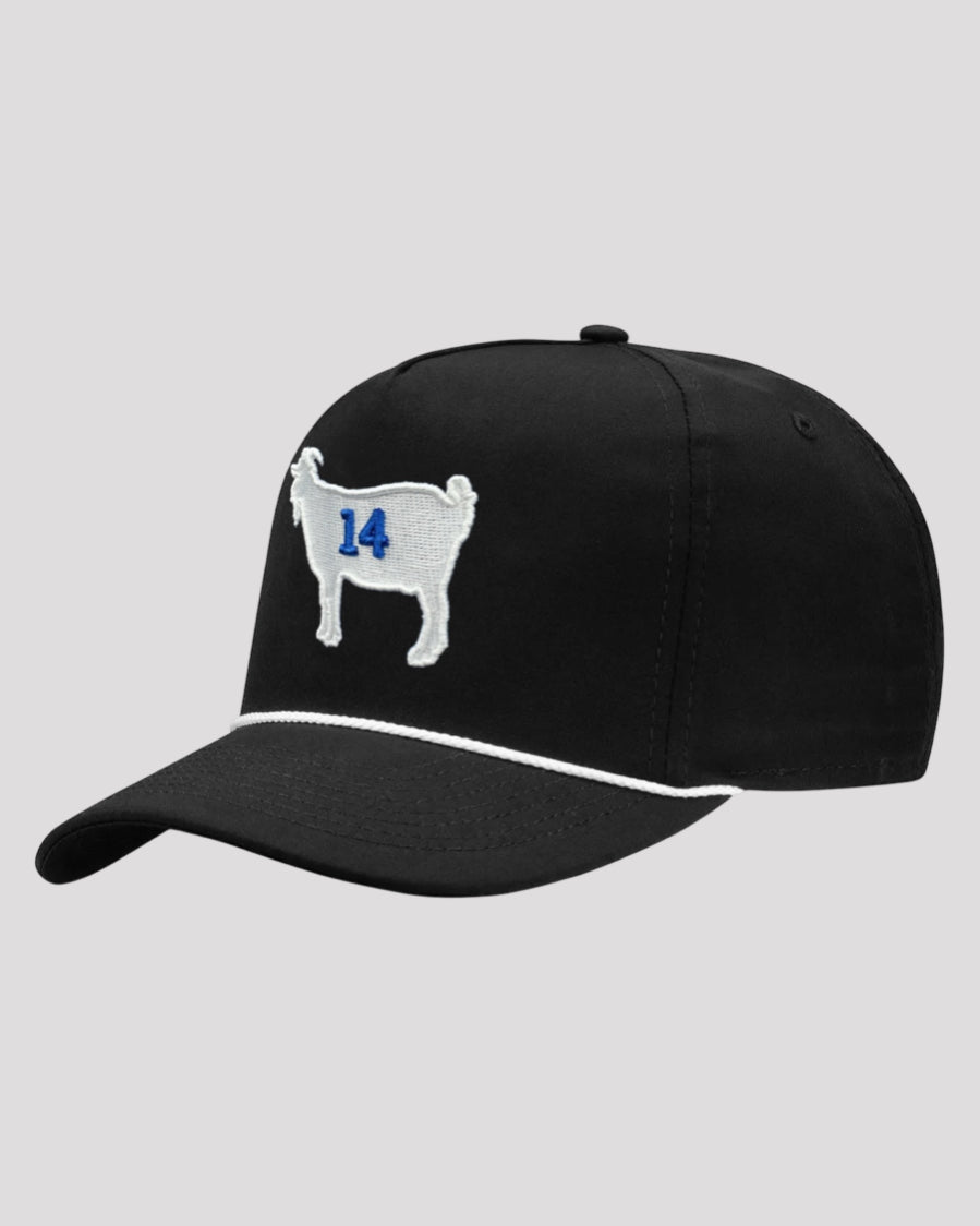 THE GOAT SNAPBACK HAT. (BLACK) - OBVIOUS SHIRTS