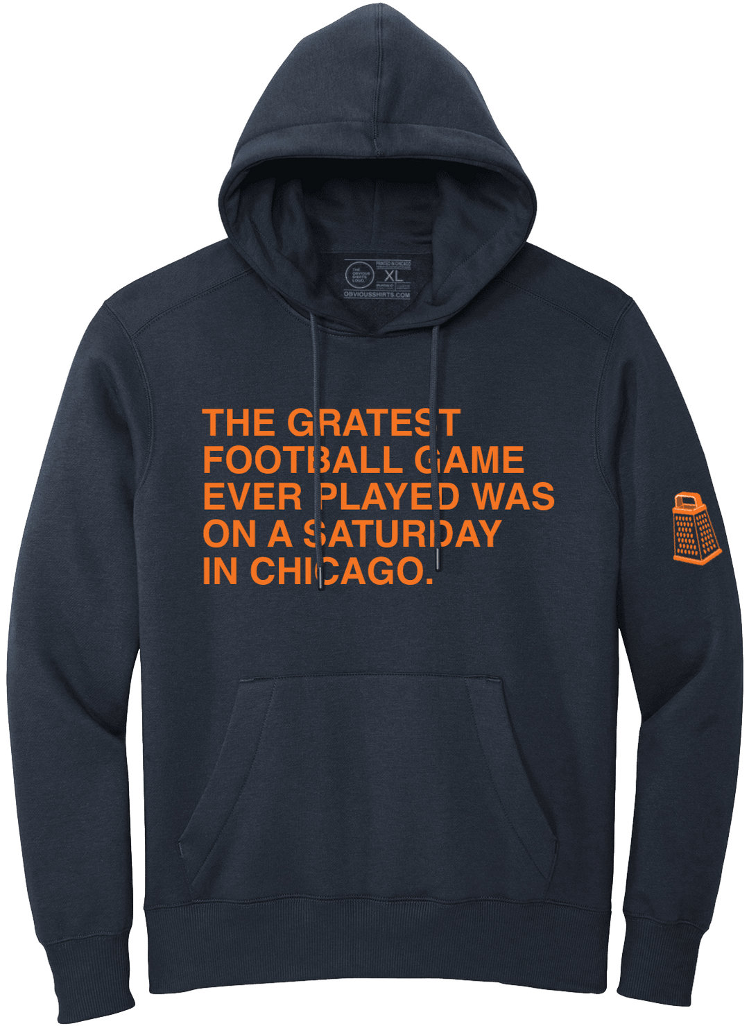 THE GRATEST GAME EVER PLAYED. (HOODED SWEATSHIRT) - OBVIOUS SHIRTS