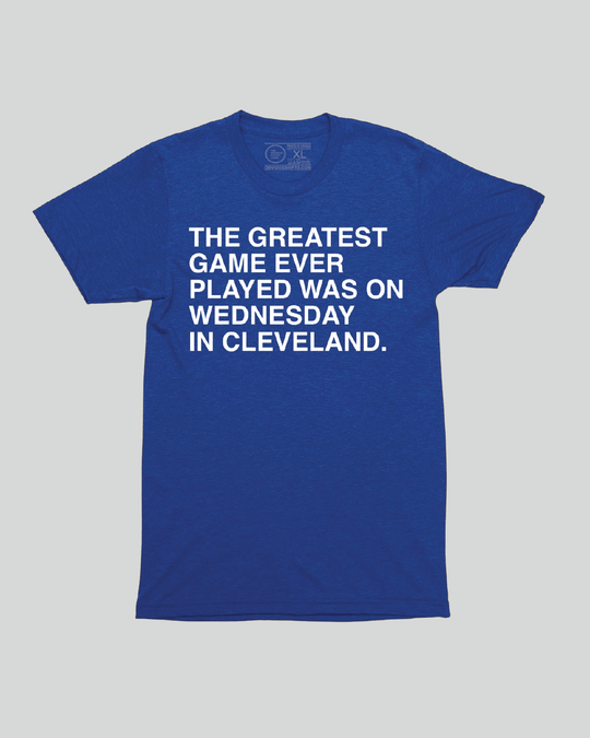 THE GREATEST GAME EVER PLAYED. - OBVIOUS SHIRTS