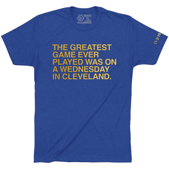 THE GREATEST GAME EVER PLAYED. (ANNIVERSARY EDITION) - OBVIOUS SHIRTS