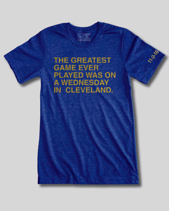 THE GREATEST GAME EVER PLAYED. (ANNIVERSARY EDITION) - OBVIOUS SHIRTS