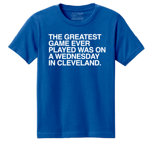 THE GREATEST GAME EVER PLAYED. (YOUTH) - OBVIOUS SHIRTS