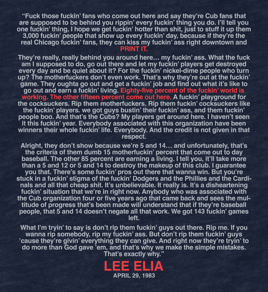 THE LEE ELIA TIRADE (POCKET LOGO) - OBVIOUS SHIRTS
