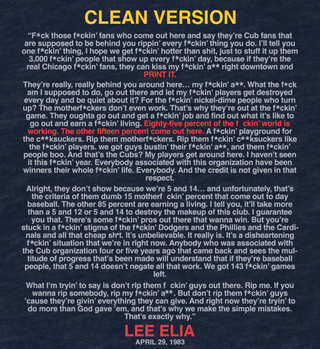 THE LEE ELIA TIRADE (POCKET LOGO) - OBVIOUS SHIRTS